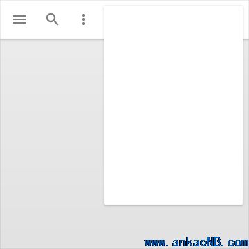 菜單欄是一張全新的小紙片，貼在現(xiàn)有的紙片層次之上。